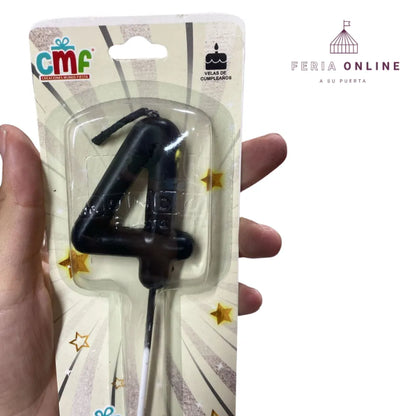 Velas Premium Símbolos Negros