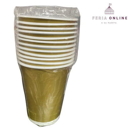 Vaso Linea Unicolor X12