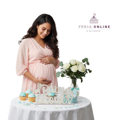 Letreros De 35*13CM Pequeño Baby Shower