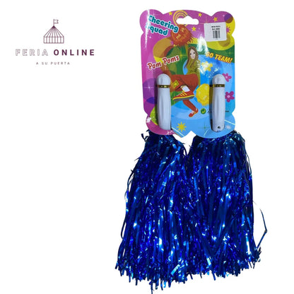 Pompom metalizado infantil