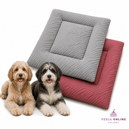 Cama Peluche con Cierre