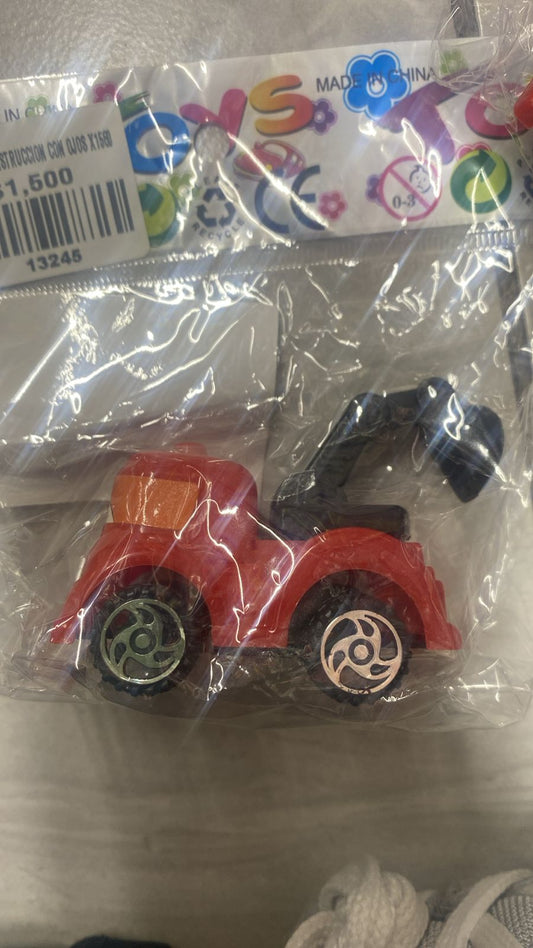 CARRO DE CONSTRUCCION CON OJOS