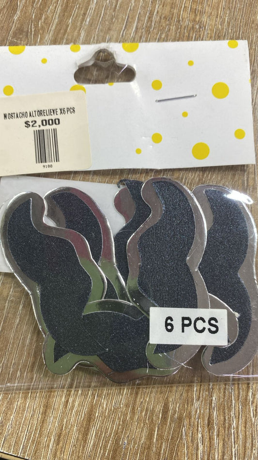 Mostacho alto relieve