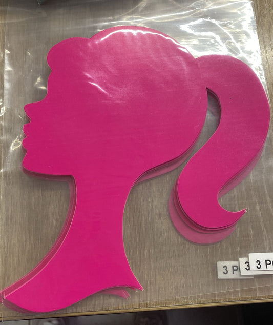 SILUETA MUÑECA X3 PCS