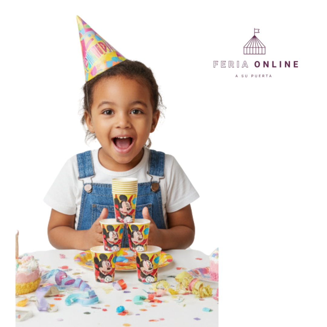 Vaso Desechable MIckey X8