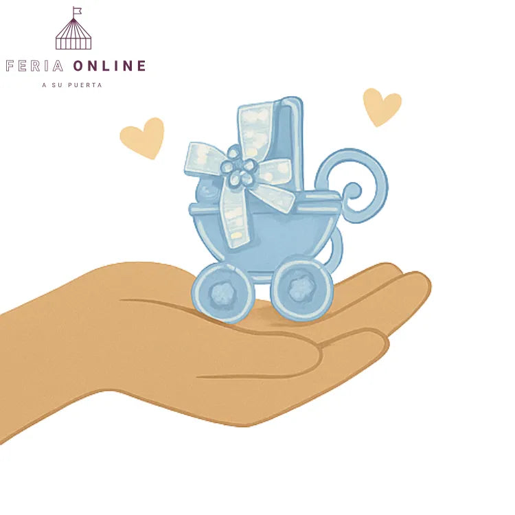 RECORDATORIO COCHE BABY SHOWER