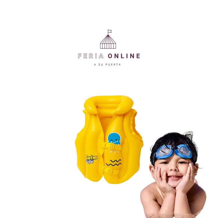 CHALECO SALVAVIDAS INFANTIL PASO B