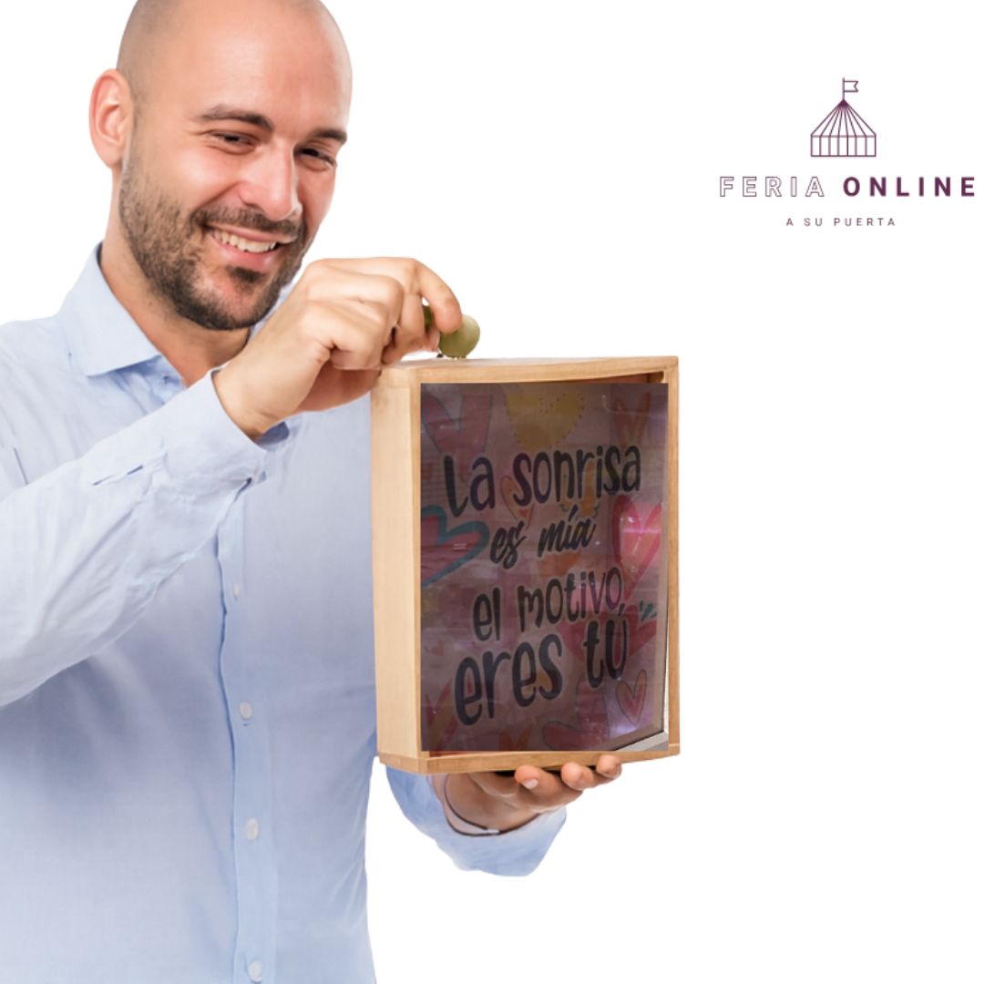 Alcancía Cofre De Madera