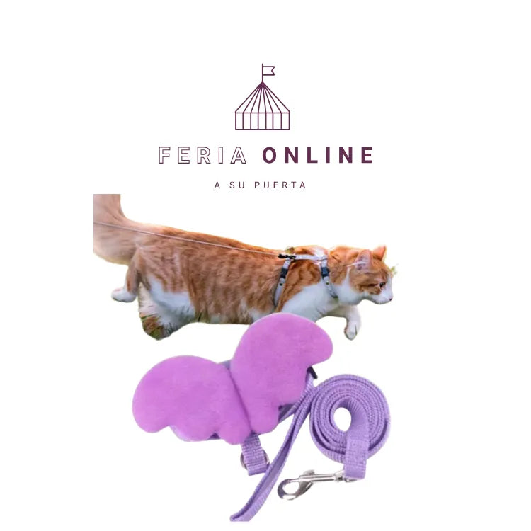 Pechera Alitas para Gato