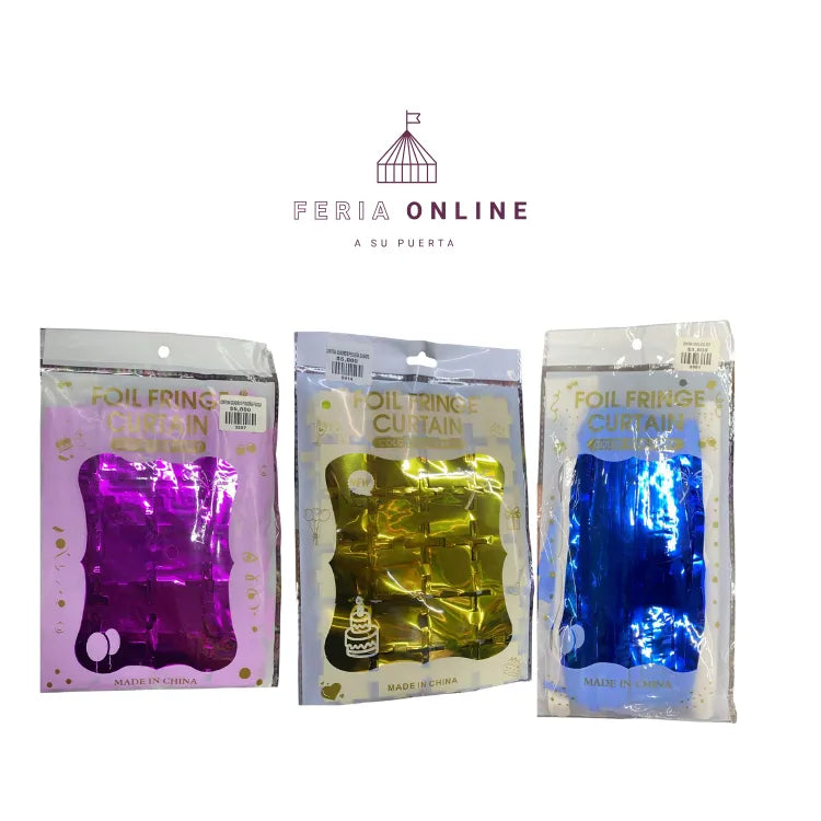 CORTINA CUADROS PEQUEÑA