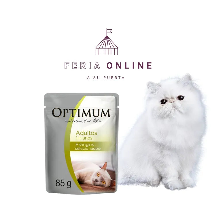 OPTIMUM Alimento Húmedo para Gatos Adultos