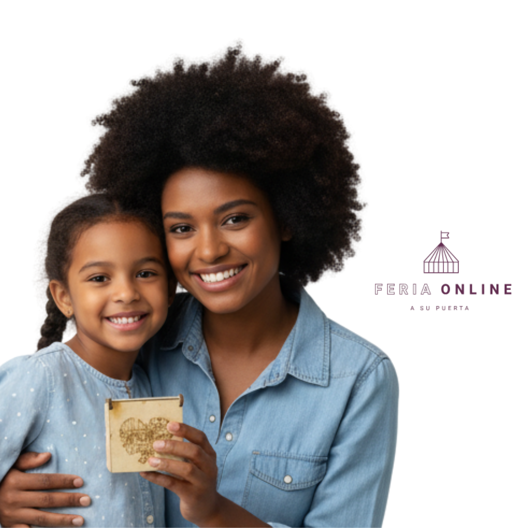 Caja Corazones Feliz Día De Las Madres