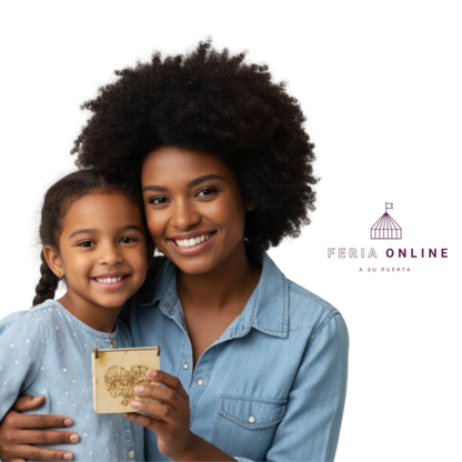 Caja Corazones Feliz Día De Las Madres