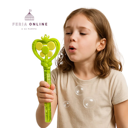 BURBUJERO MEDIANO CORONA HELICE AMARILLO