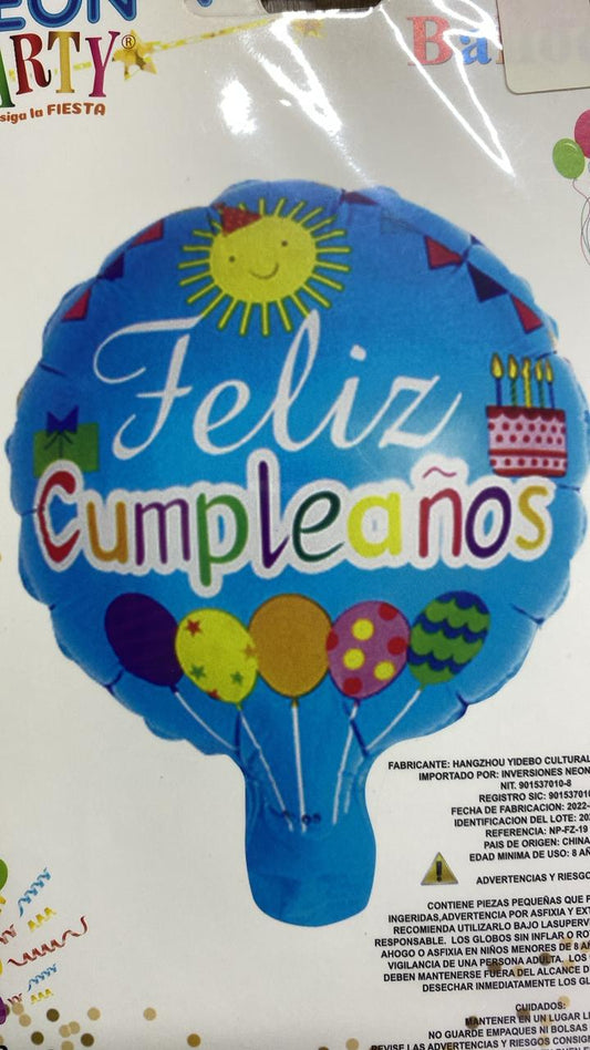 globo metalizado fc sol 6