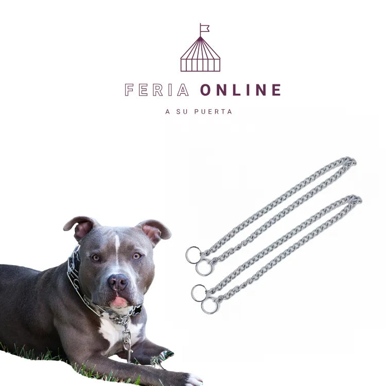 Cadena De Ahogo Grande Para Mascotas
