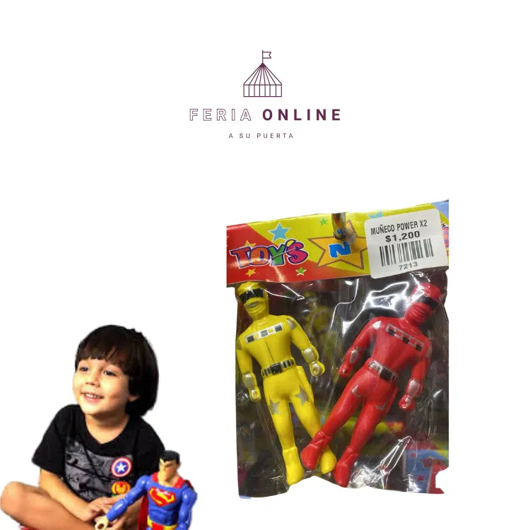 MUÑECO POWER X2