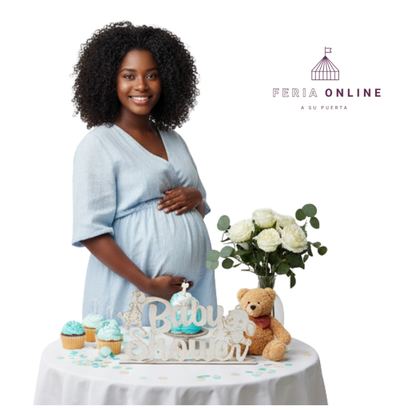 Letreros De 35*13CM Pequeño Baby Shower