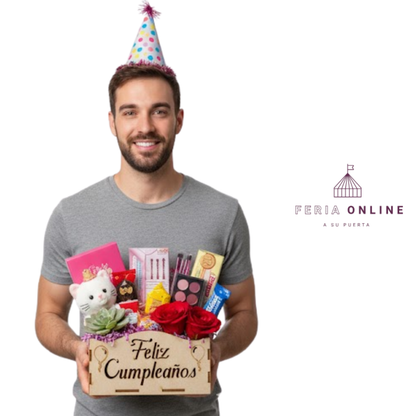 Ancheta 10X12 Feliz Cumpleaños