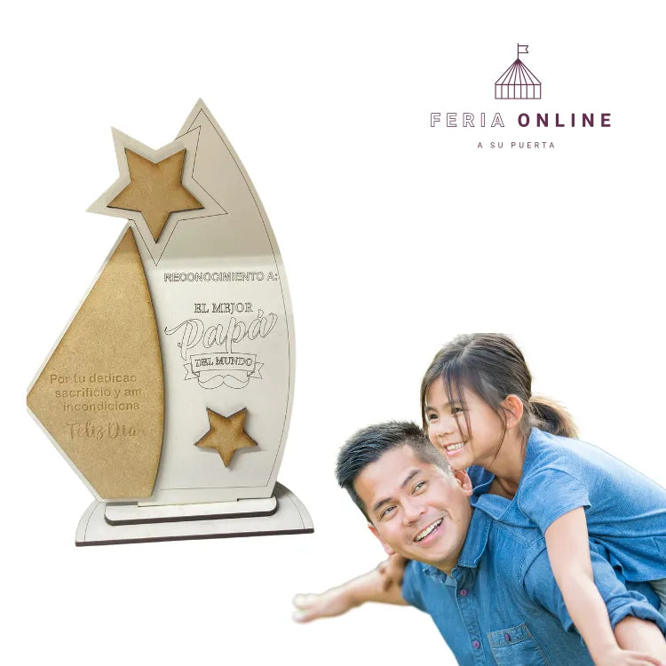 Placa papá adhesivo surtidas