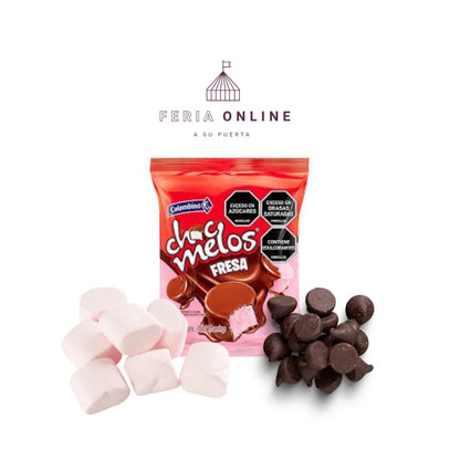 CHOCMELOS SNACK FRESA
