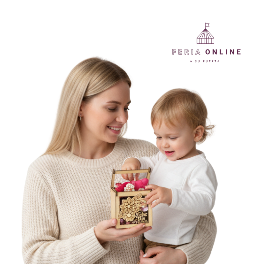 Caja Flores Día De La Madre