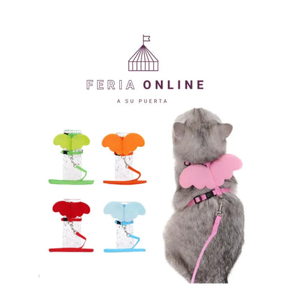 Pechera Alitas para Gato
