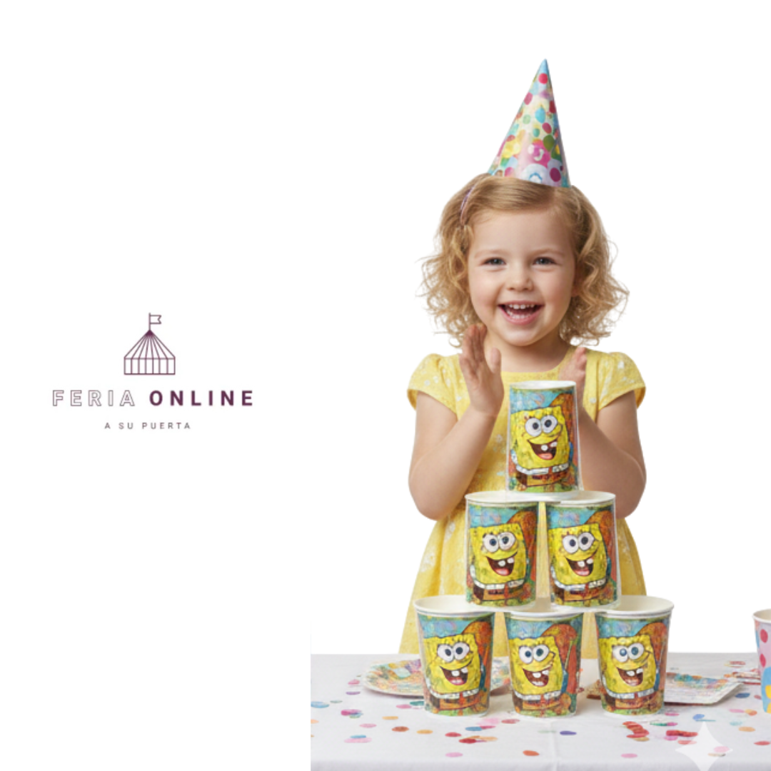 Vaso Desechable Bob Esponja