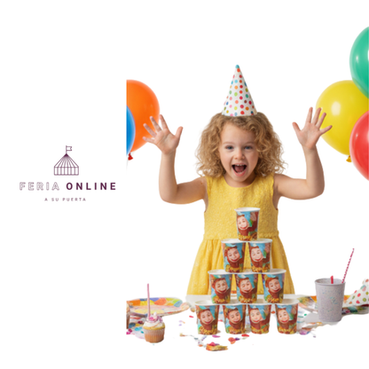 Vaso Desechable Jorge El Curioso