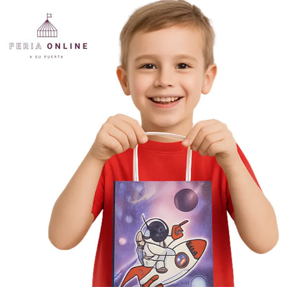Bolsa Sorpresa Astronautas 21 x 15
