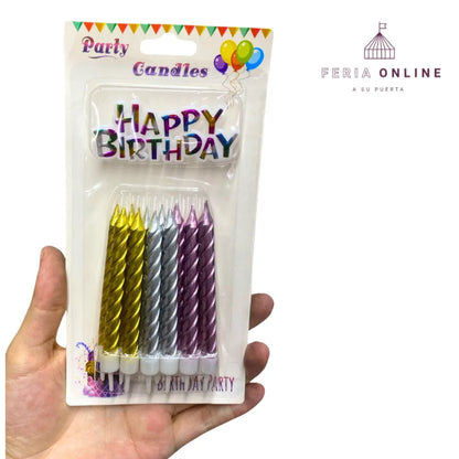 Velas espiral y tornillo
