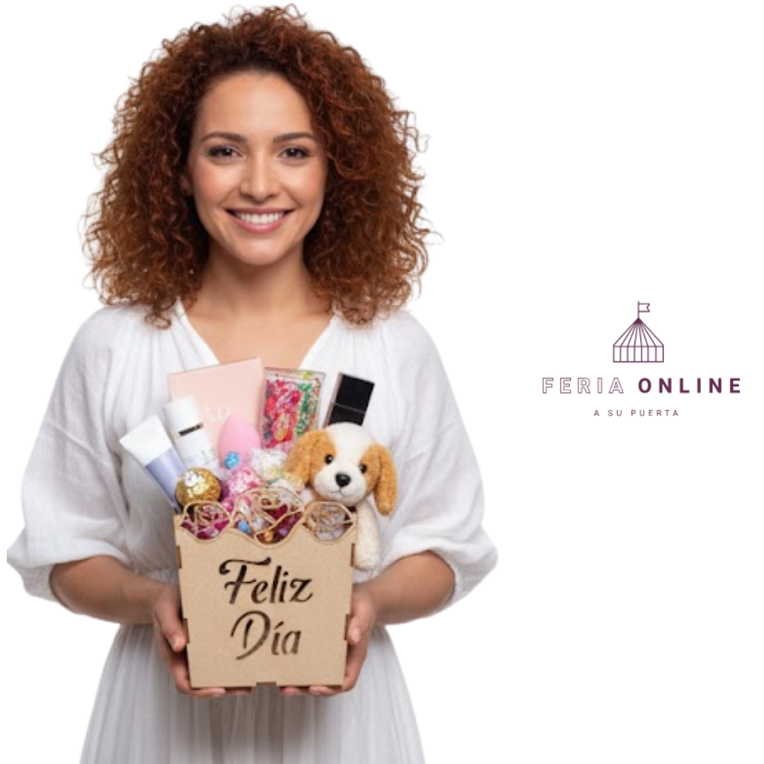 Ancheta Canasta Rosas-Crudo