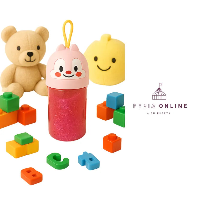 SLIME OLA REDONDA+PERLADA 12.5CMX55.5CM AMARILLO