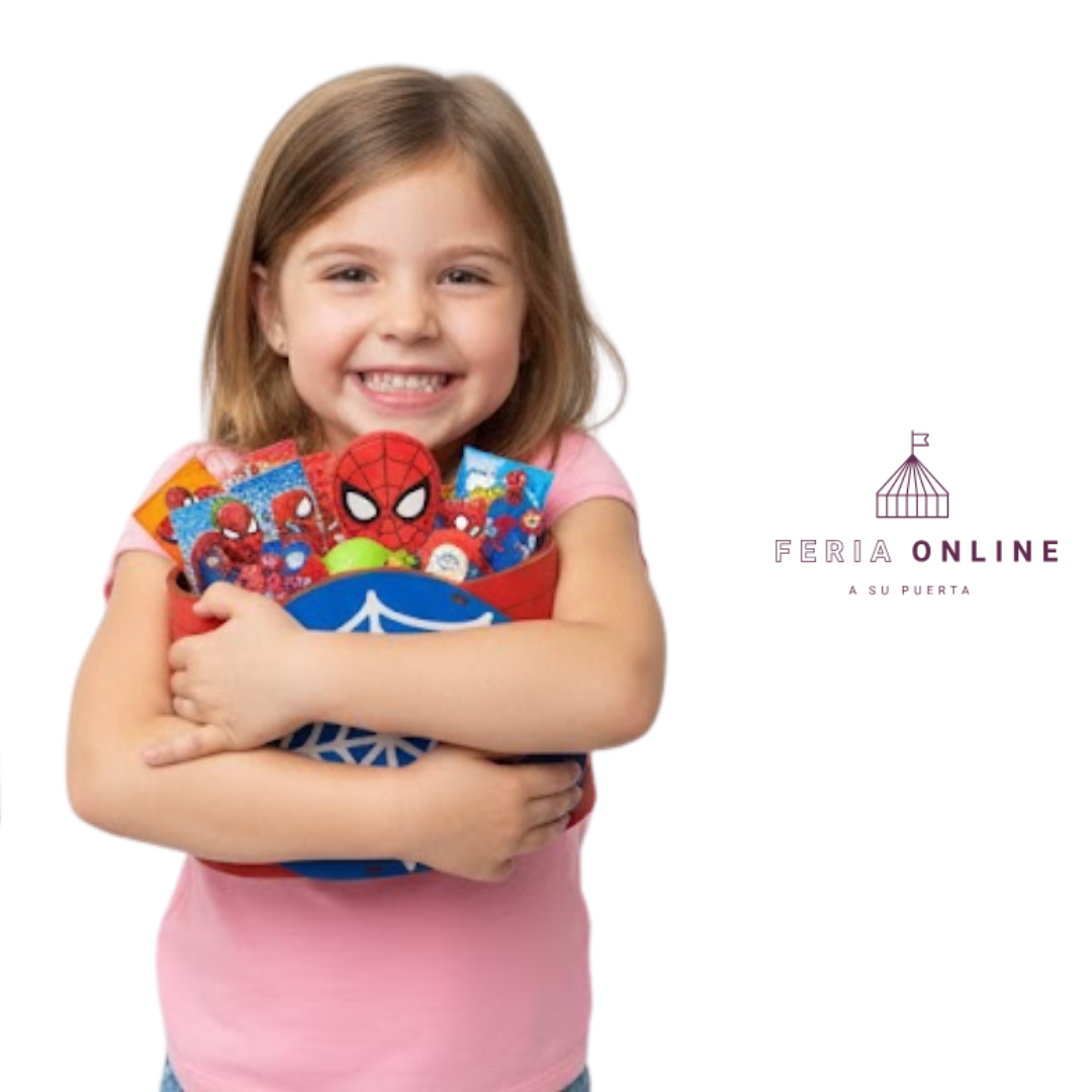 Caja Madera De SpiderMan