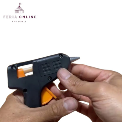 Pistola de silicona pequeña