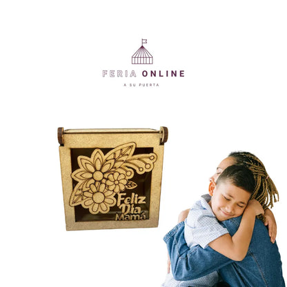 Caja feliz dia mamá
