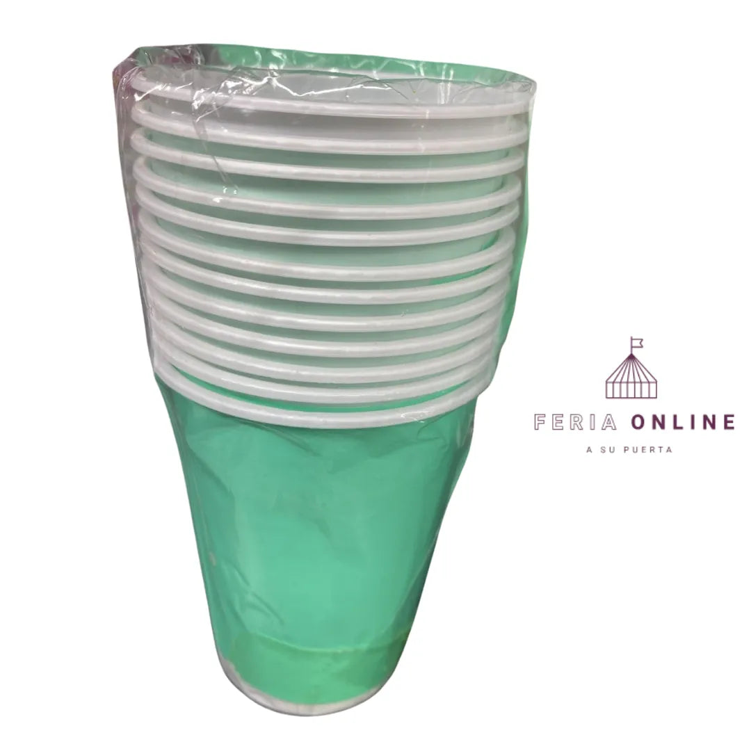 Vaso Linea Unicolor X12