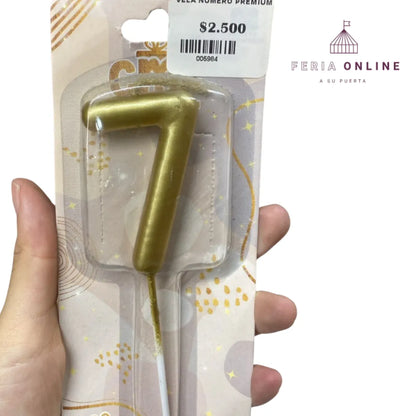 Velas Premium Símbolos Dorados