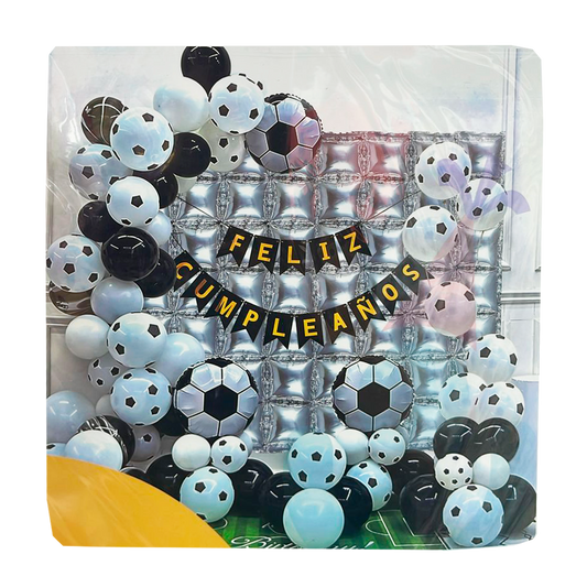 Bouquet Completo Feliz Cumpleaños Fútbol