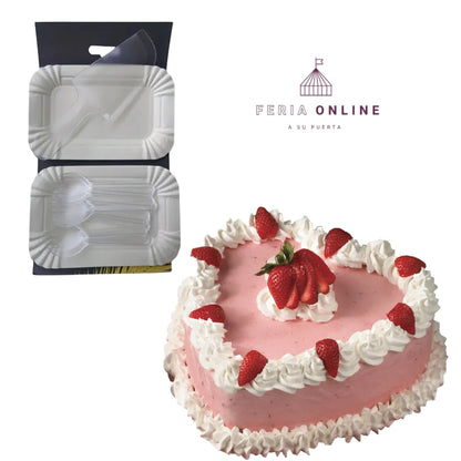 Set cubiertos para tortas X12