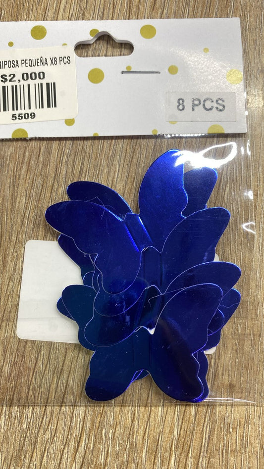 SET MARIPOSA PEQUEÑA X8 PCS