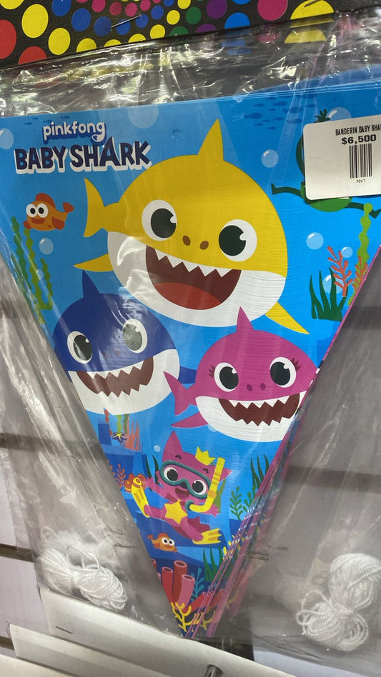 BANDERIN BABY SHARK