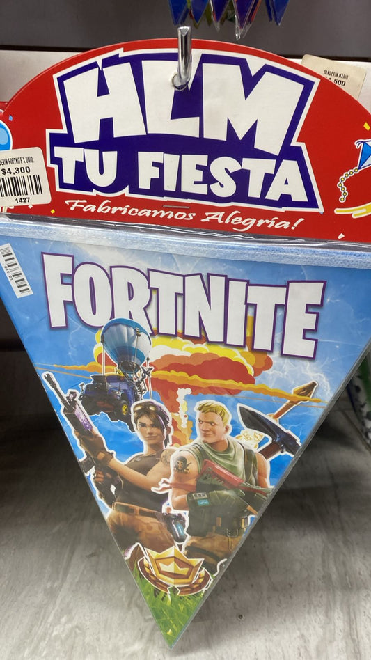 BANDERIN FORTNITE X UNID.