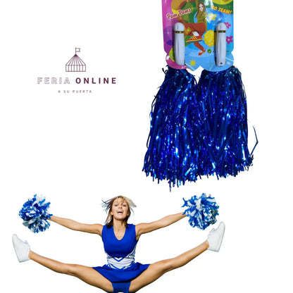 Pompom metalizado infantil