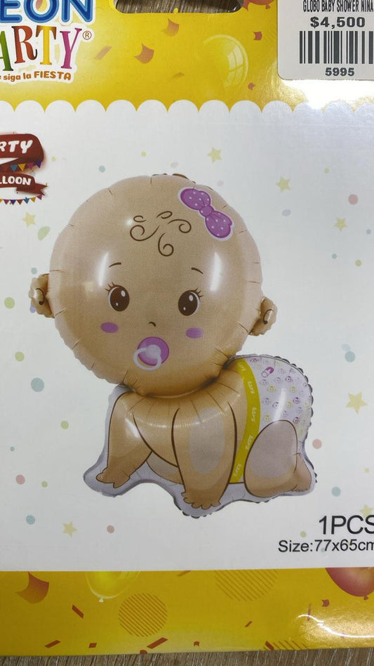 globo baby shower niña