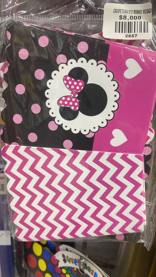 CRISPETERA X12 MINNIE ROSADA