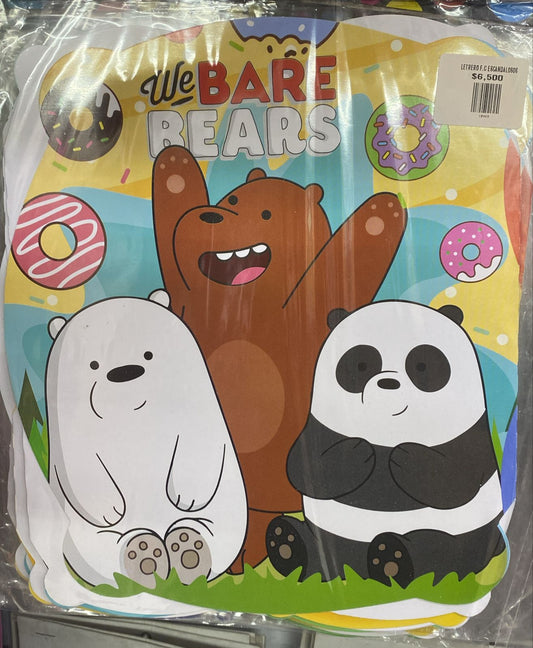 LETRERO F.C ESCANDALOSOS