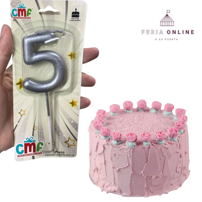 Velas Premium Símbolos Plateados