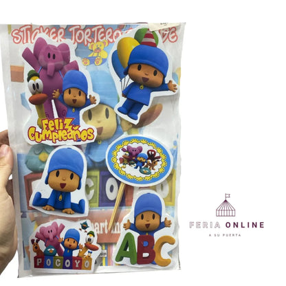 Stickers Torteros Para Niños 2