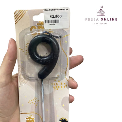 Velas Premium Símbolos Negros